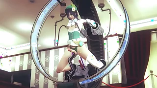 Genshin Impact Yaoi - Venti Hardsex Femboy - Yellow-belly crossdress Japanese Asian Manga Anime Game Porn Gay